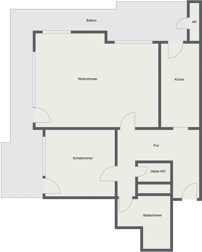 Grundriss Etagenwohnung Herne