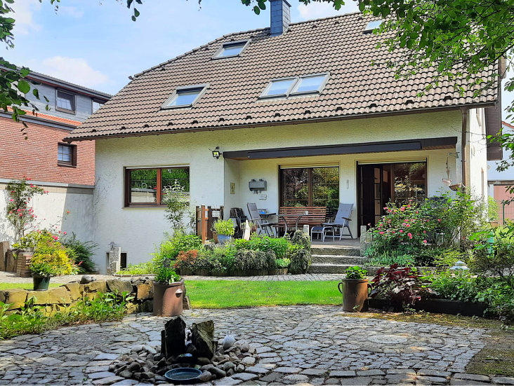 R�ckansicht Einfamilienhaus Herne