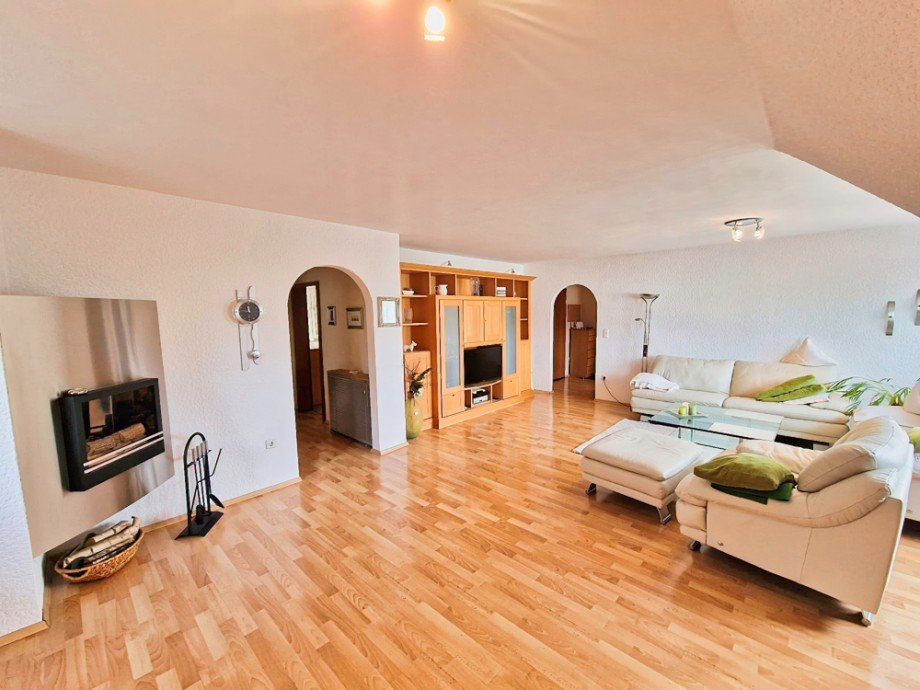 Wohnzimmer Dachgeschosswohnung Herne