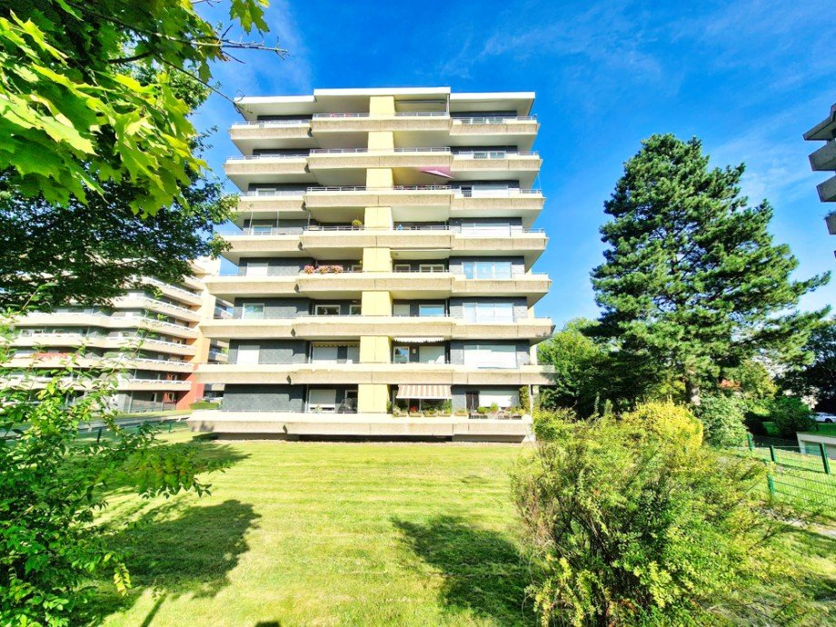 R�ckansicht Etagenwohnung Herne