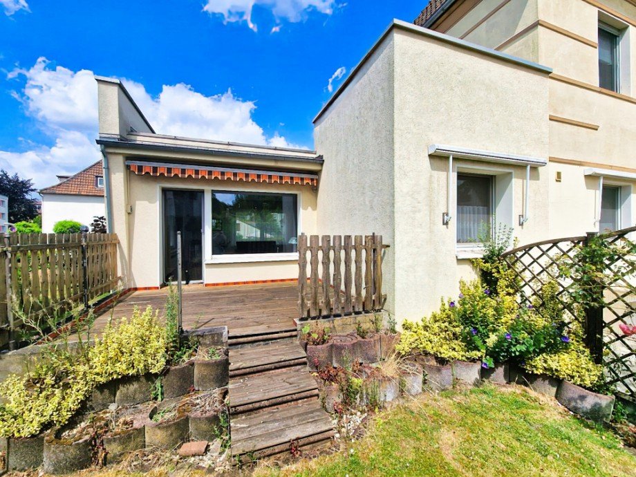 R�ckansicht Einfamilienhaus Herne