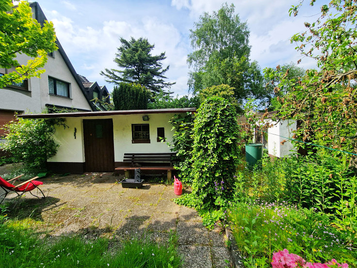 Laube Doppelhaush�lfte Herne