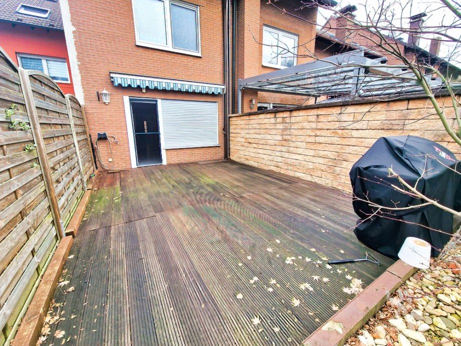 Terrasse Reihenmittelhaus Herne