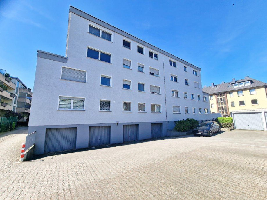 R�ckansicht Etagenwohnung Herne / Eickel