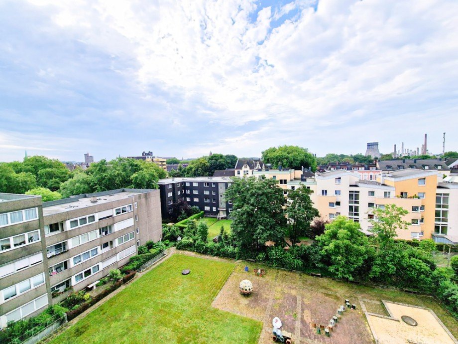 Blick vom Balkon Etagenwohnung Herne
