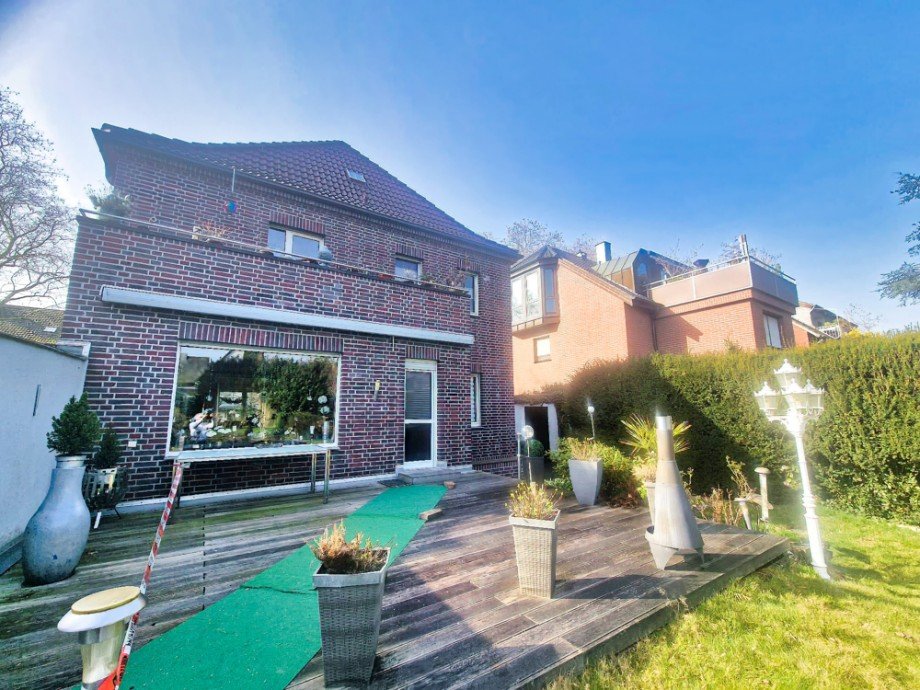 R�ckansicht Zweifamilienhaus Herne / Eickel