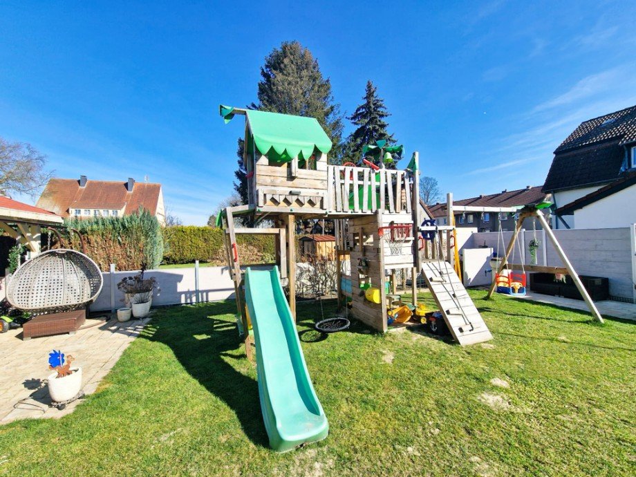 Teilans. Garten Reihenmittelhaus Gladbeck / Schultendorf