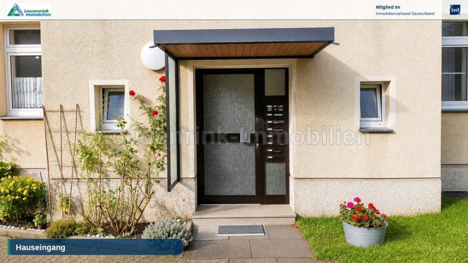 Hauseingang Dachgeschosswohnung Herne