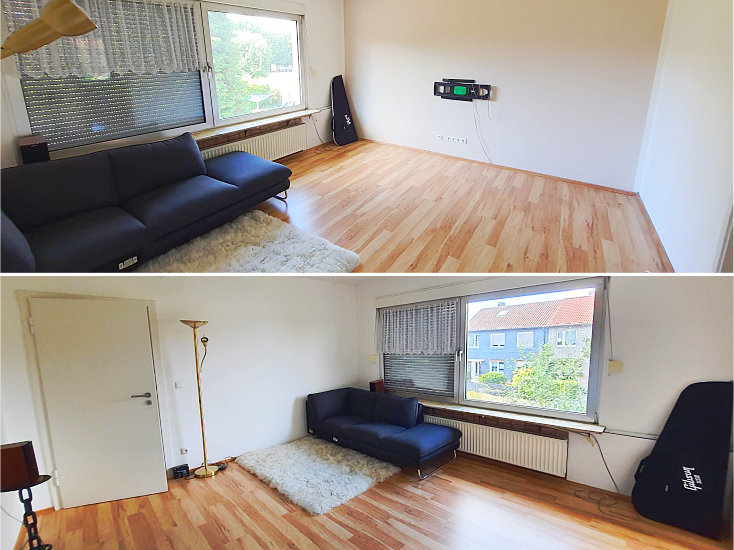 Wohnzimmer OG Reihenmittelhaus Herne