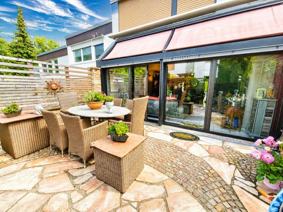 Terrasse Reihenmittelhaus Bochum
