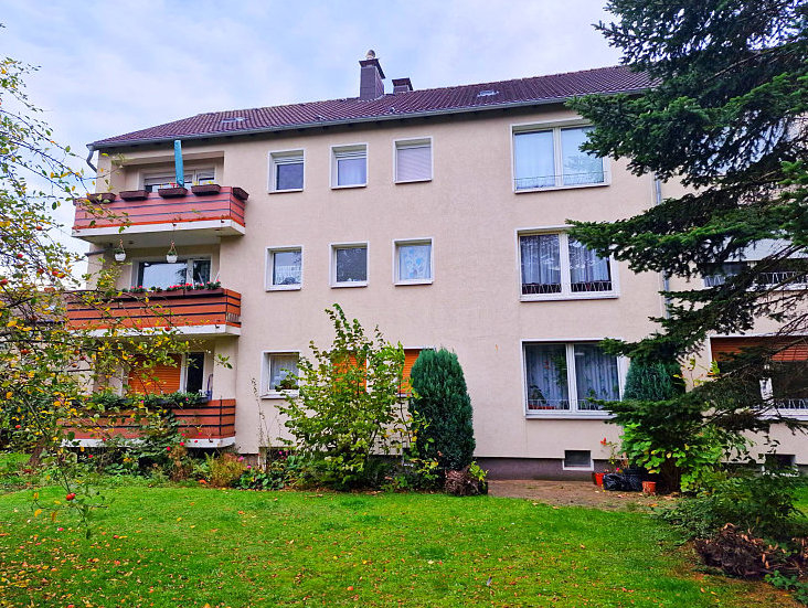 R�ckasnsicht Etagenwohnung Herne