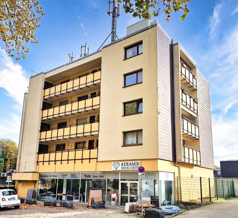Stra�enansicht Herne / B�rnig Etagenwohnung Eigentumswohnung mit Garage in guter Wohnlage - solventer Mieter inklusive