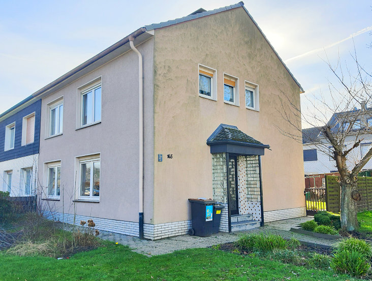 Seitenansicht Zweifamilienhaus Herne