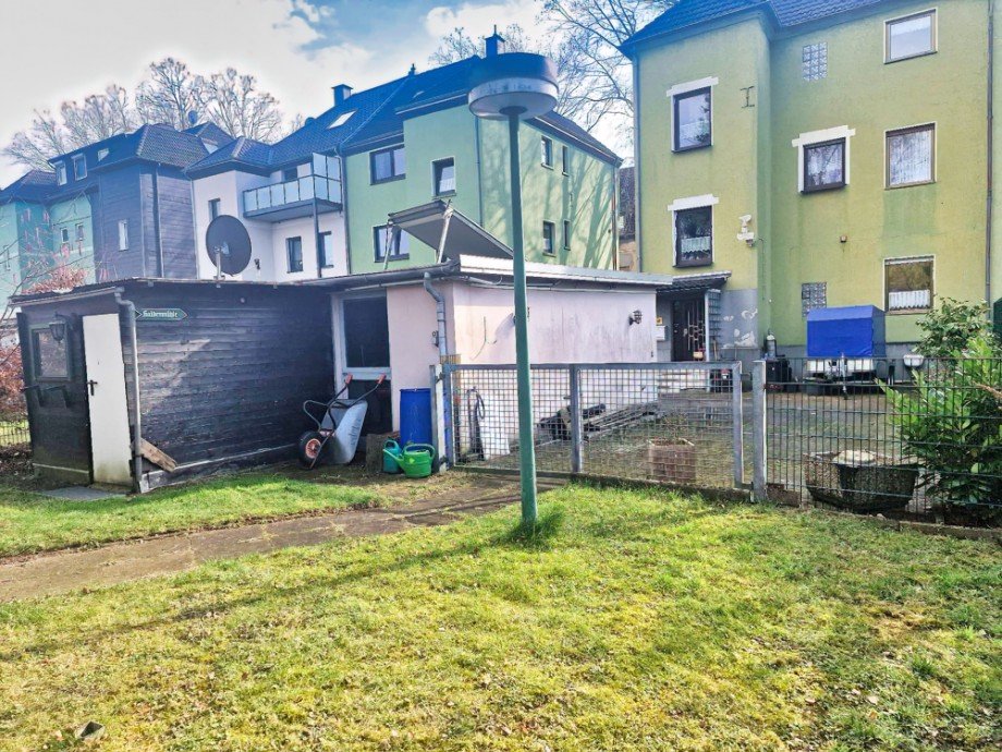R�ckansicht Zweifamilienhaus Herne