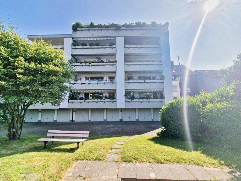 R�ckansicht Etagenwohnung Herne / Eickel