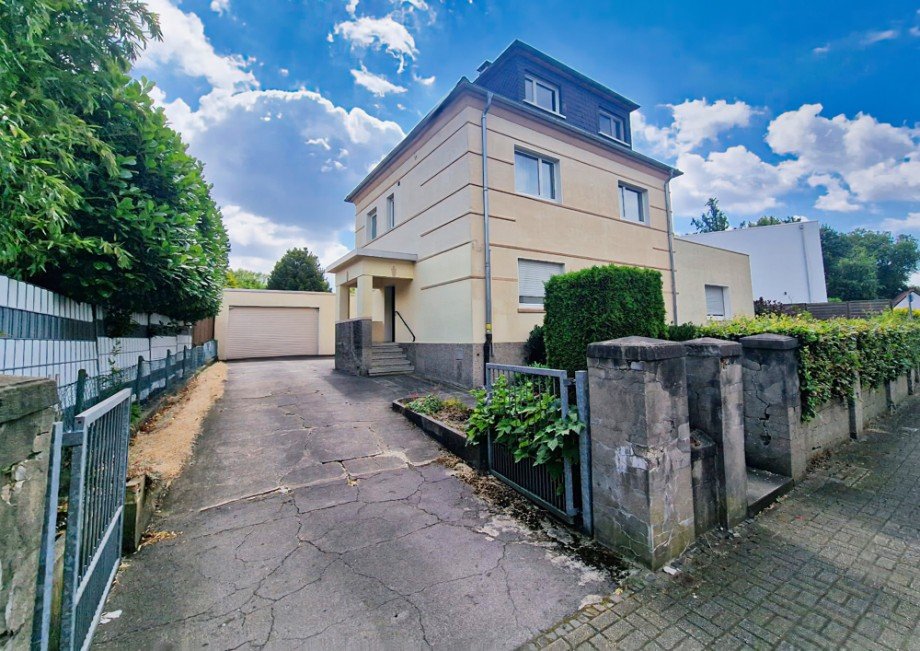 Stra�enansicht Einfamilienhaus Herne