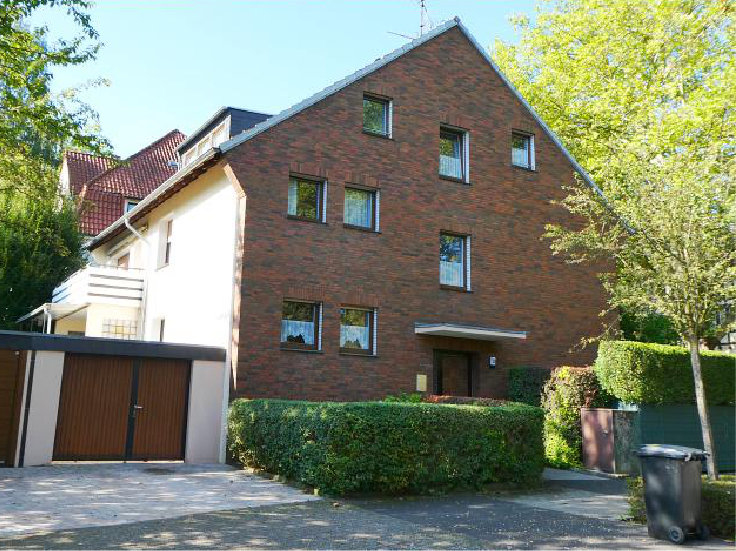 Hausansicht Herne Mehrfamilienhaus 3-FH MITTEN IN DER SIEDLUNG TEUTOBURGIA