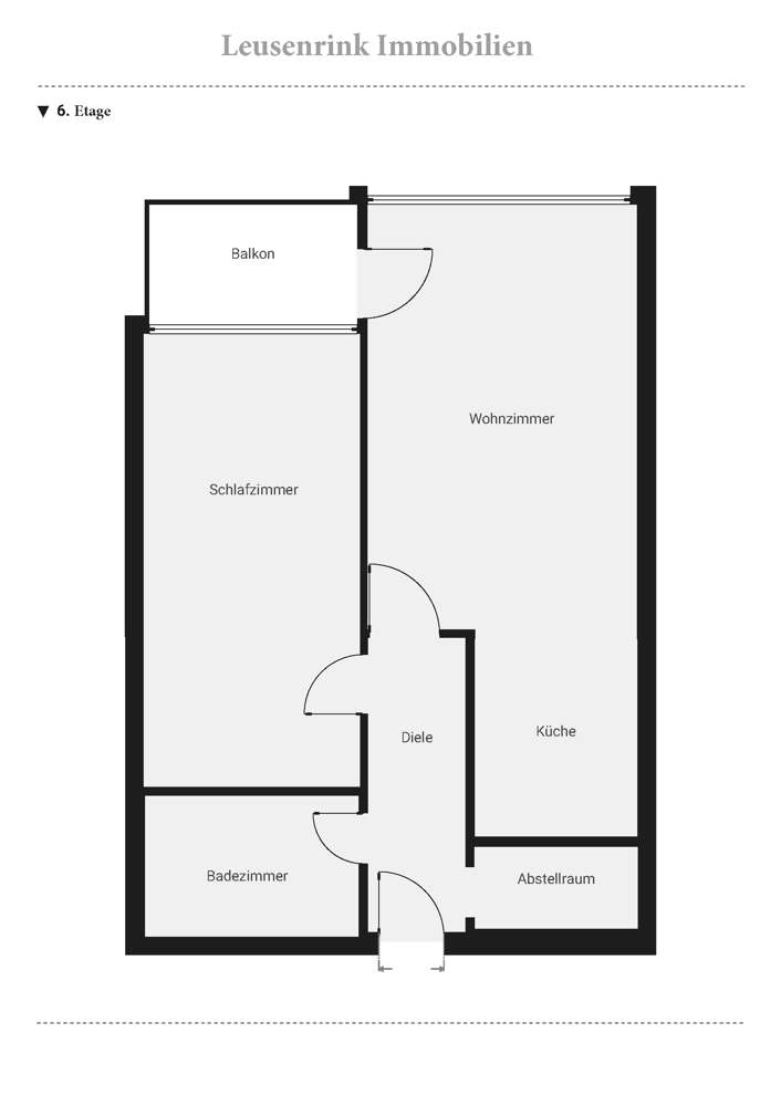 Grundriss Etagenwohnung Herne