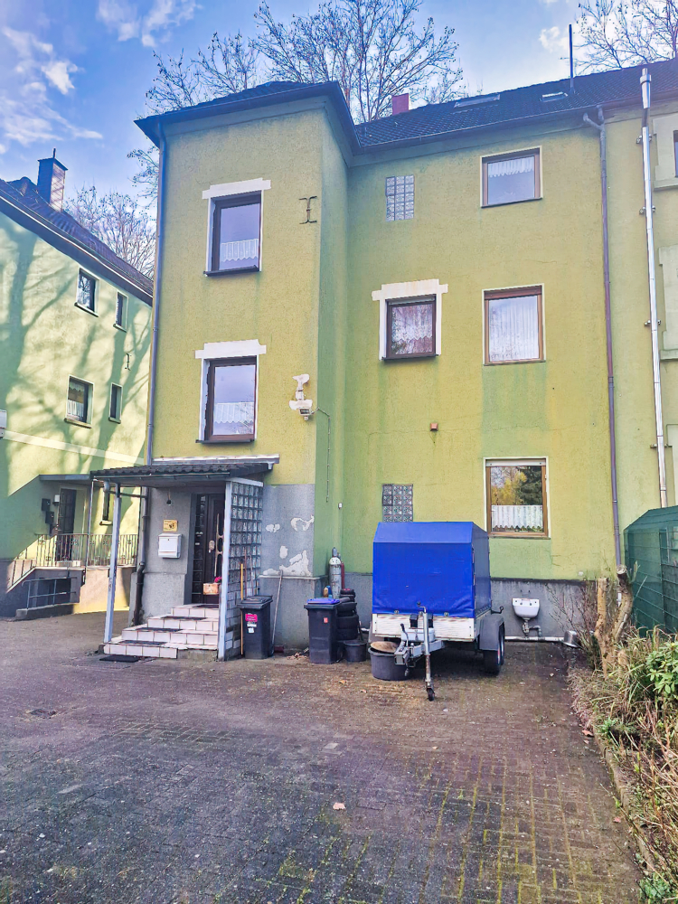 R�ckansicht Zweifamilienhaus Herne