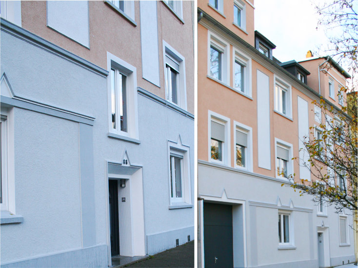 Stra�enansicht Mehrfamilienhaus Herne