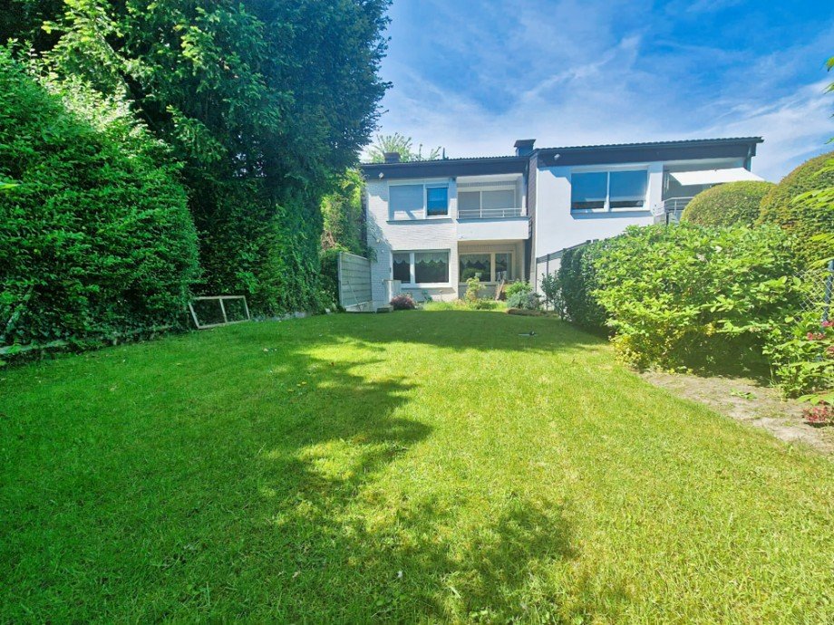 R�ckansicht Reihenmittelhaus Herne