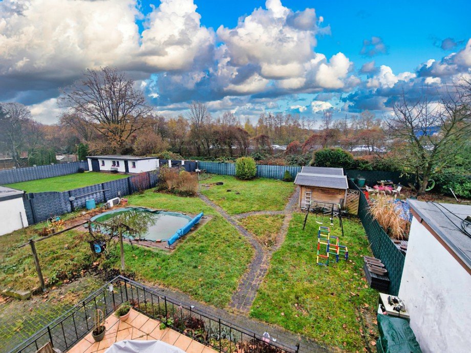 Garten Doppelhaush�lfte Essen